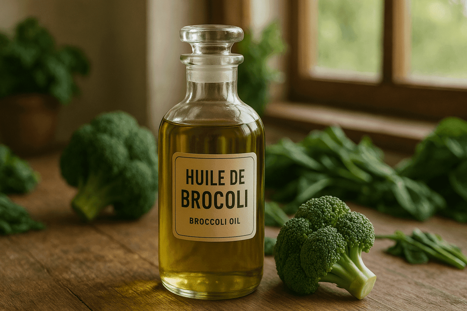Huile de brocoli