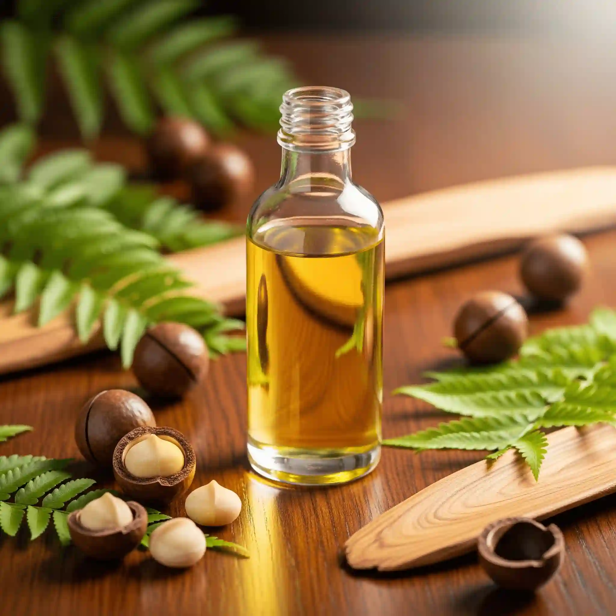 Huile de graines de macadamia Huile de graines de macadamia