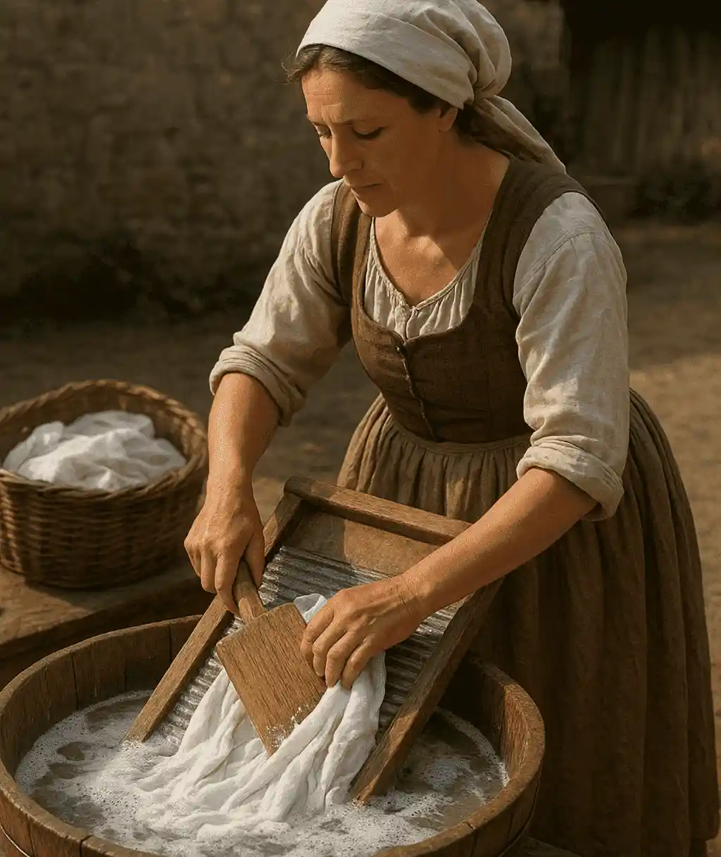 Lavandière d'antan