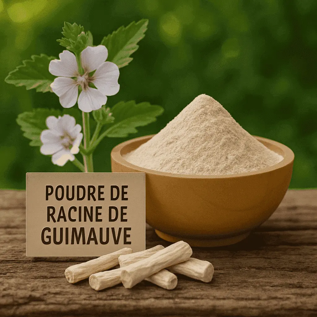 Poudre de racine de guimauve
