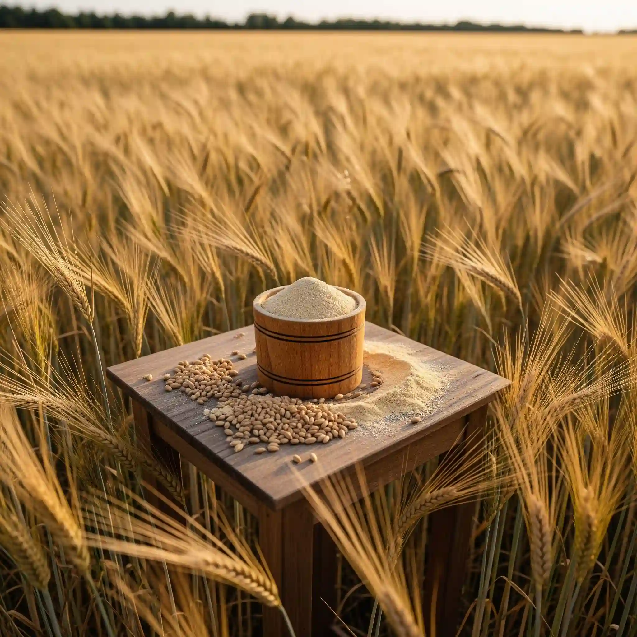 Poudre d'orge bio de Bretagne Poudre d'orge bio de Bretagne