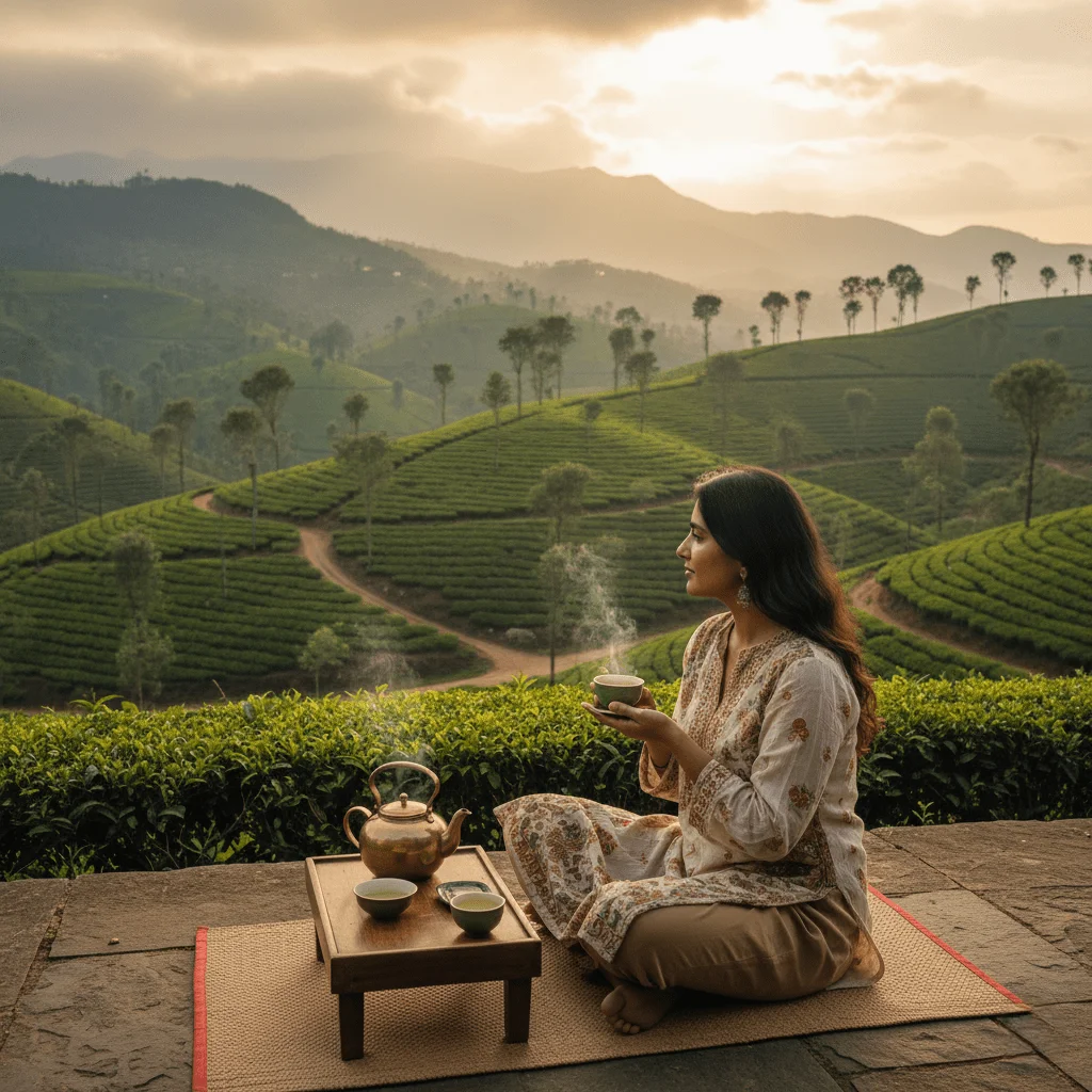 Thé vert d'Inde Thé vert d'Inde