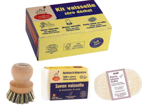 Coffret vaisselle zéro déchet